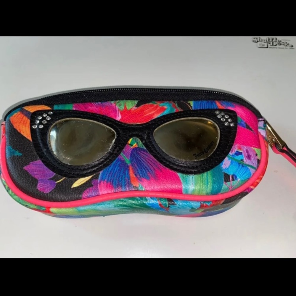 Juicy Couture Glasses / Makeup case